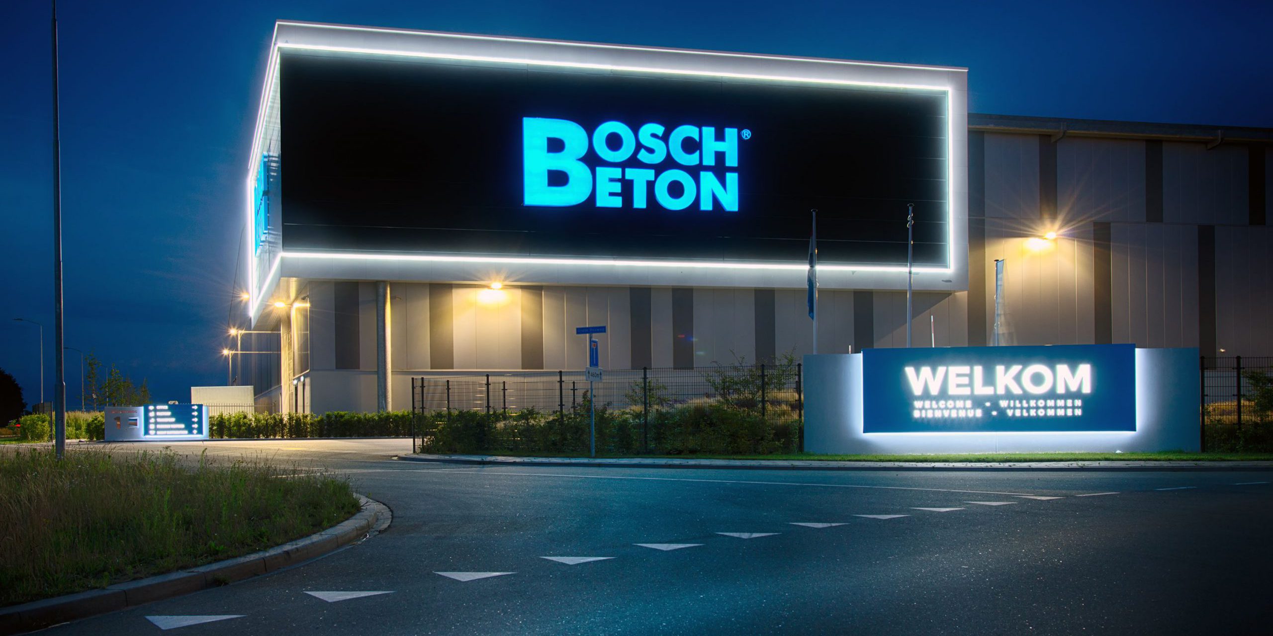 Een foto van een gebouw van Bosch