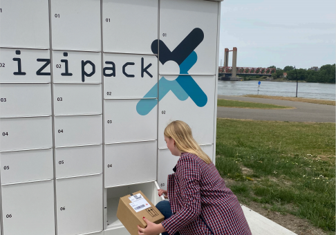 Izipack, een pakketservice
